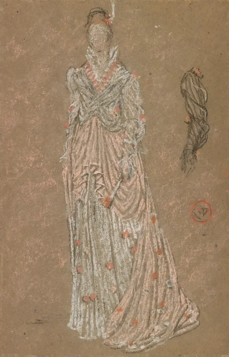 Studie, 1871 von James Abbott McNeill Whistler