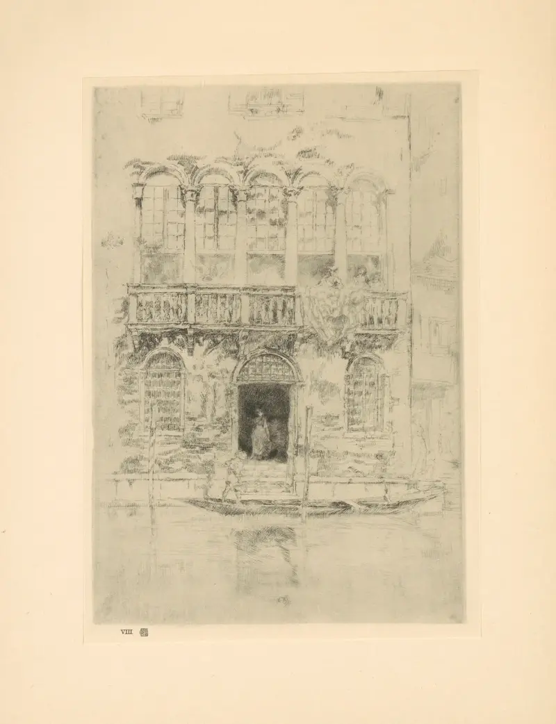 Balkon – Nr. 1, James Abbott McNeill Whistler
