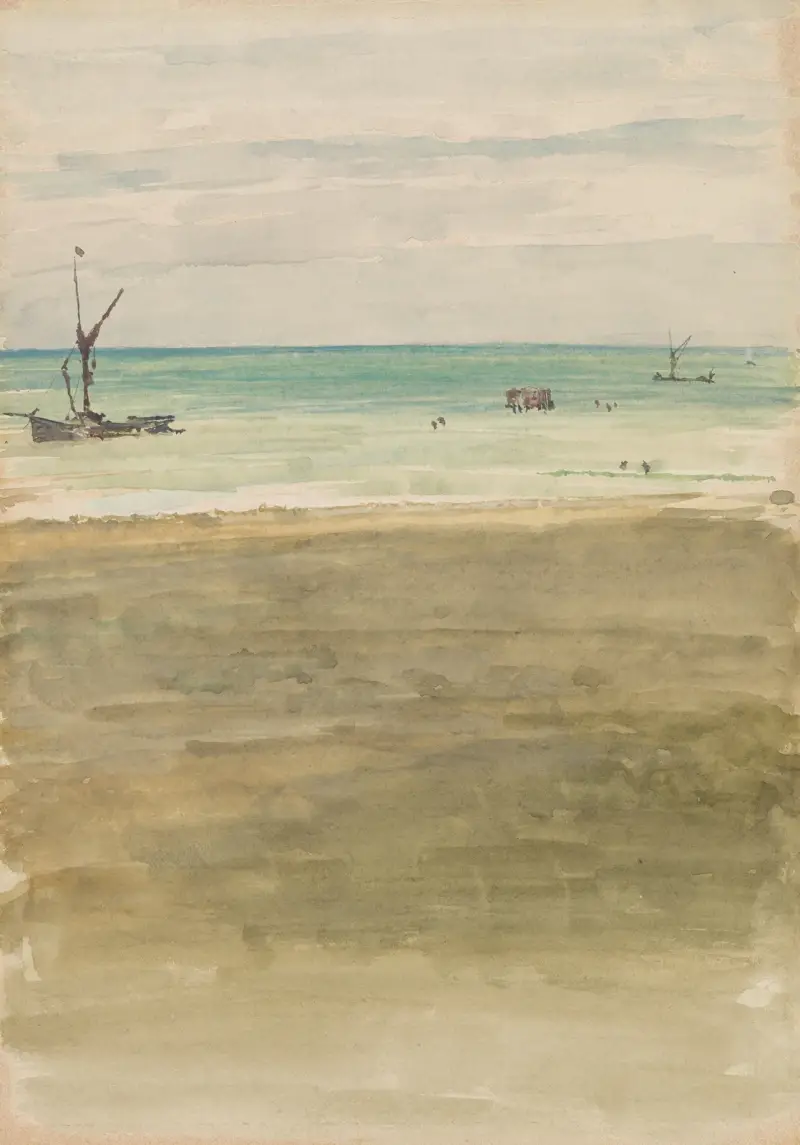 Kąpiący się, James Abbott McNeill Whistler