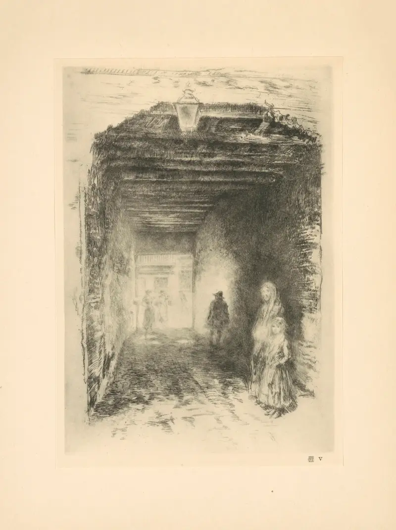 Żebracy – nr 1, James Abbott McNeill Whistler