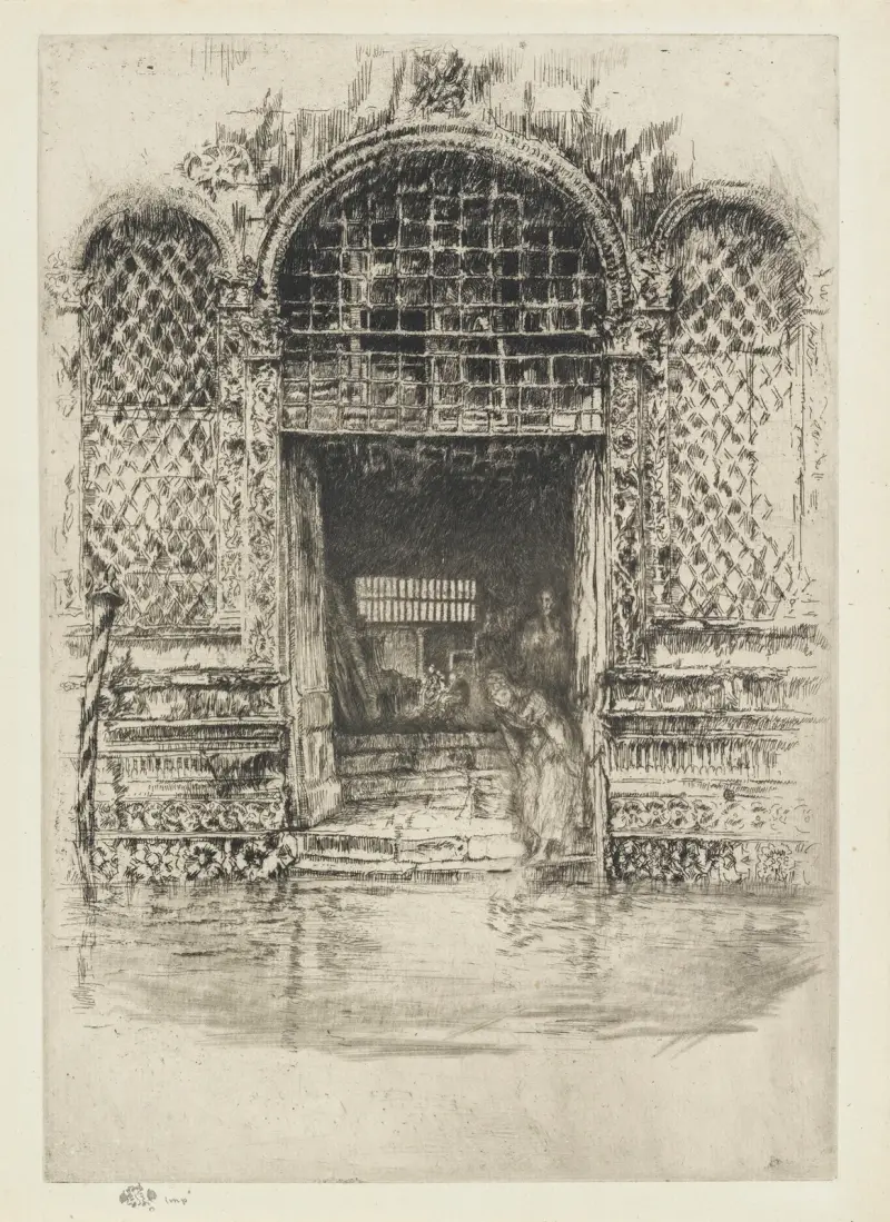 The Doorway, 1879 – nr 2 av James Abbott McNeill Whistler