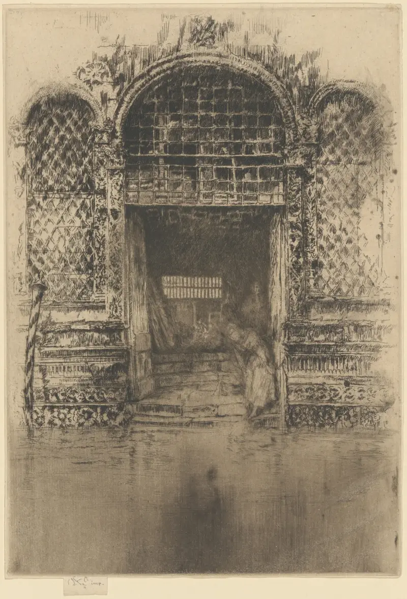 The Doorway, 1879 – nr 3 av James Abbott McNeill Whistler