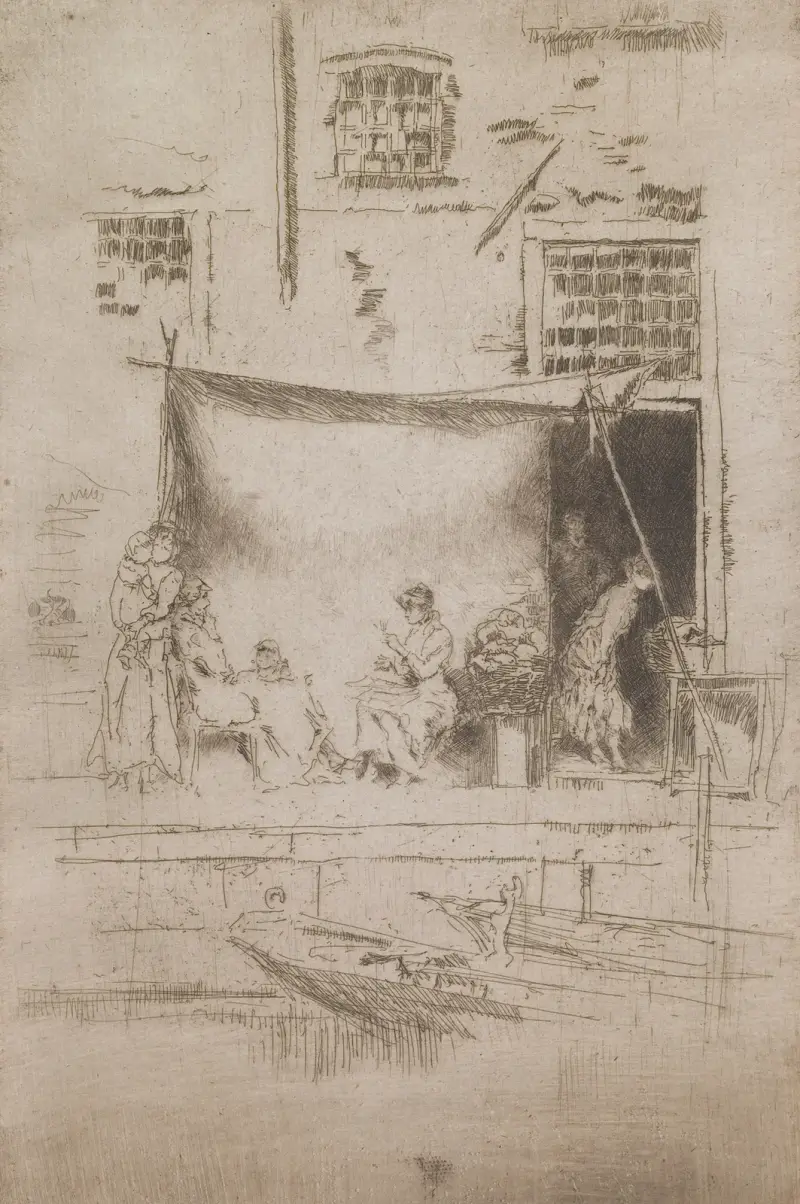 The Fruit Stall, 1879 – nr 2 av James Abbott McNeill Whistler