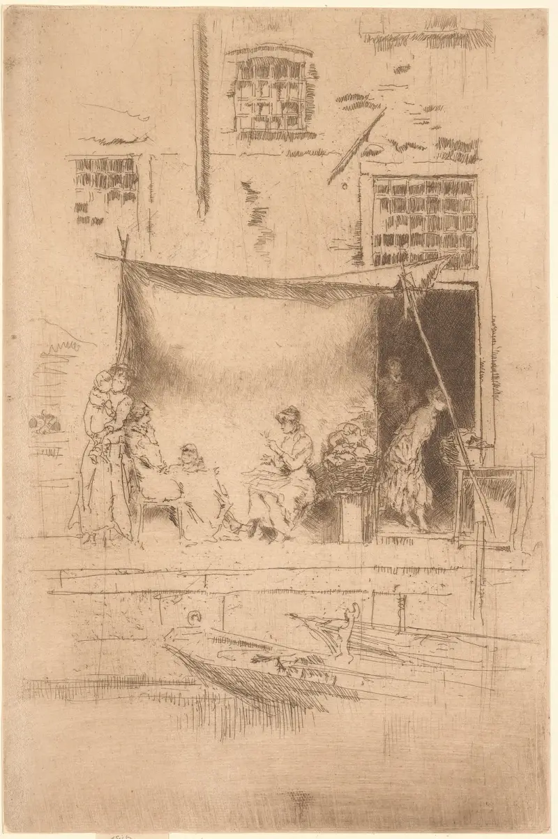 Der Obststand, 1879 – Nr. 1 von James Abbott McNeill Whistler