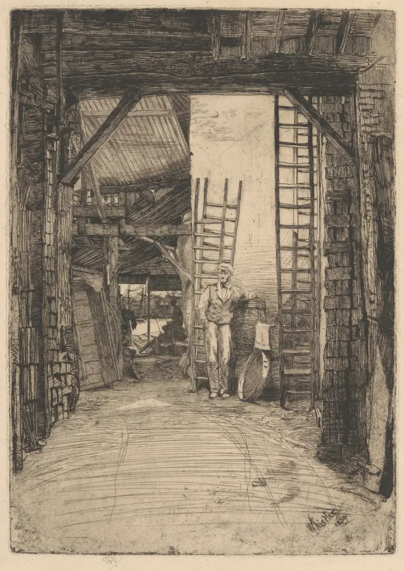 The Lime Burner, 1859 – nr 2 av James Abbott McNeill Whistler