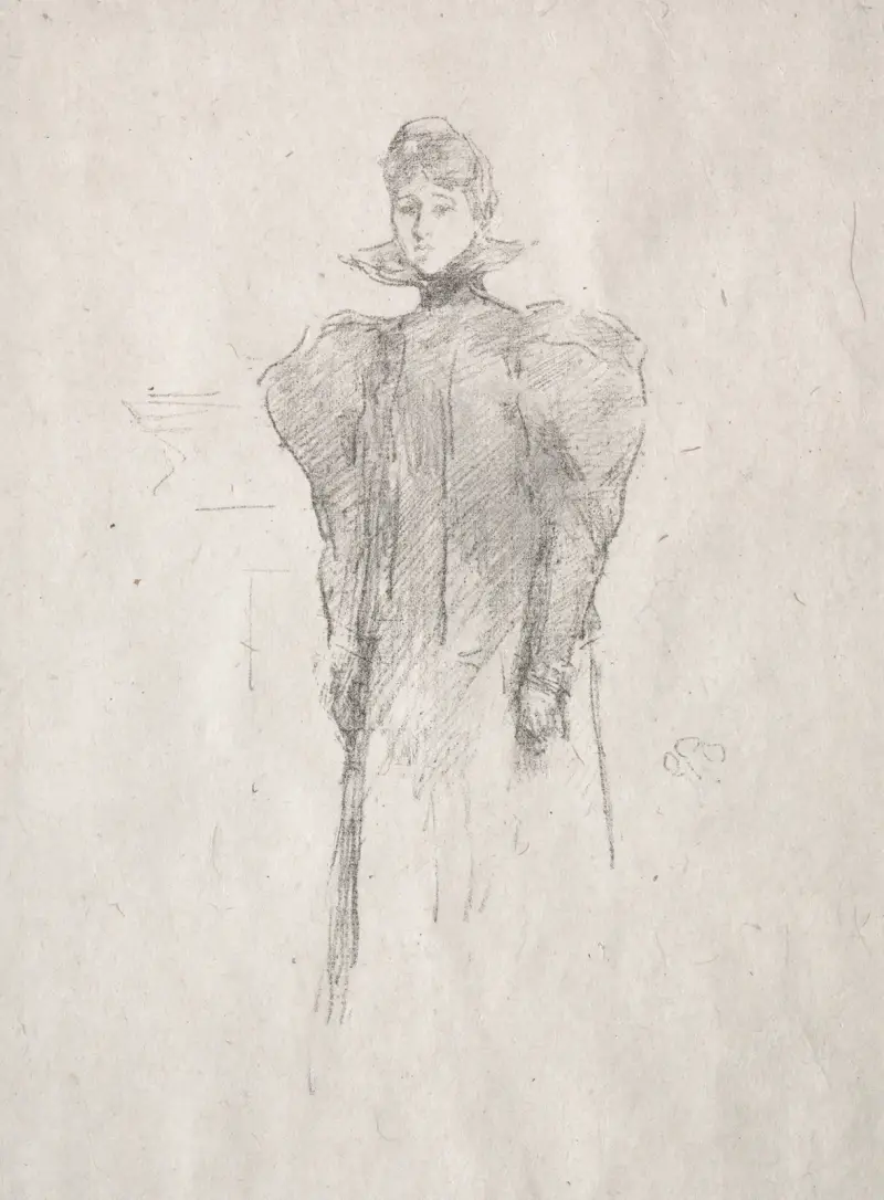 The Medici Collar, 1897 av James Abbott McNeill Whistler