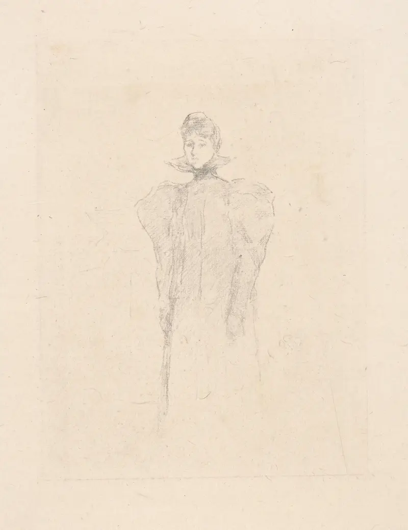 The Medici collar – nr 1 av James Abbott McNeill Whistler