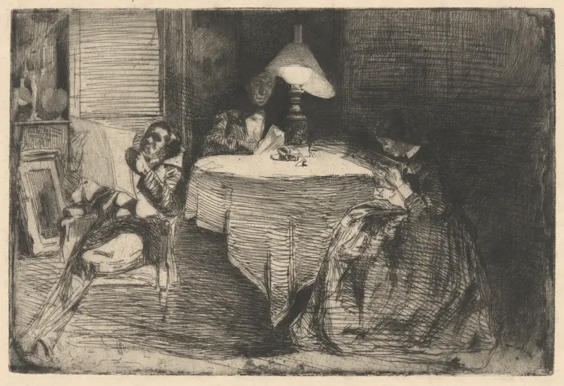 Musikrummet av James Abbott McNeill Whistler