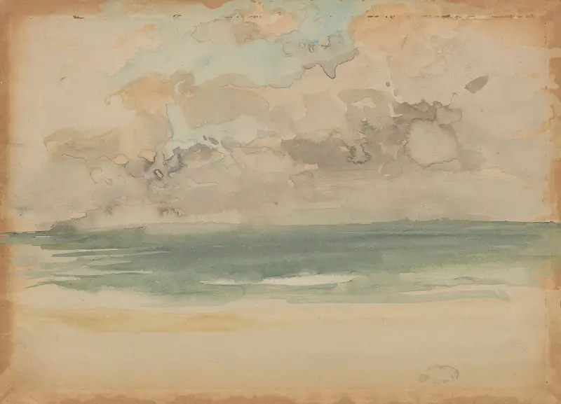 Die Meereswelle von James Abbott McNeill Whistler