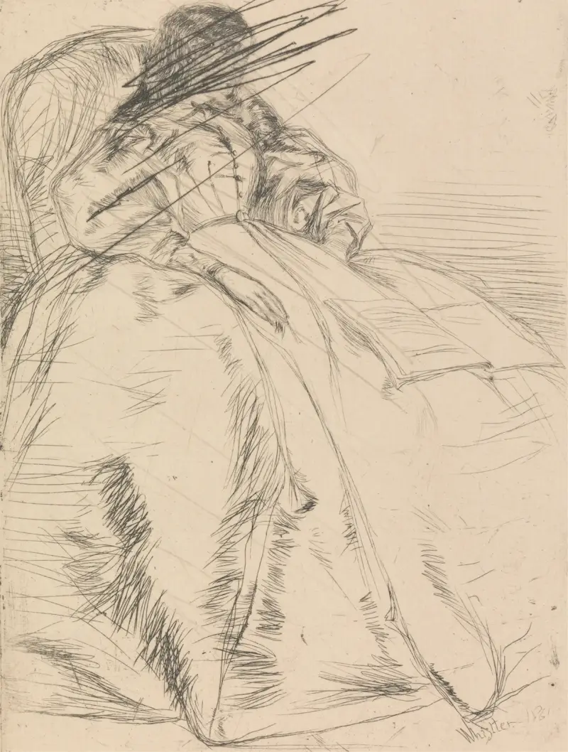 Das offene Buch von James Abbott McNeill Whistler