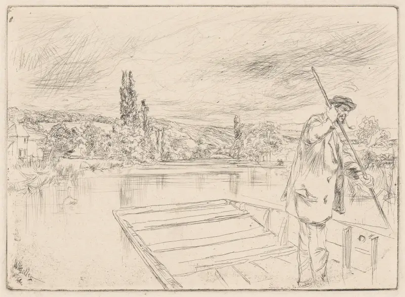 Das Boot von James Abbott McNeill Whistler