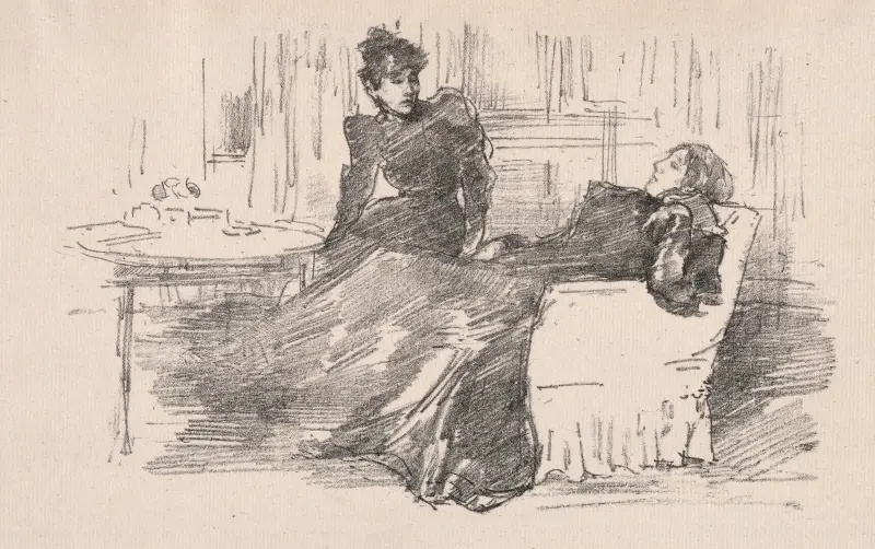 Die Schwestern von James Abbott McNeill Whistler
