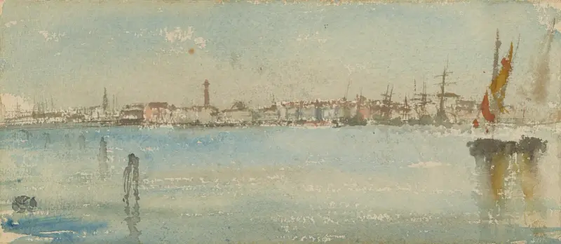 Wenecja, port, James Abbott McNeill Whistler