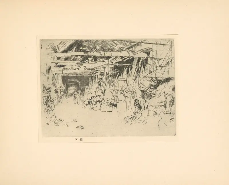 Wheelwright – Nr. 1 von James Abbott McNeill Whistler