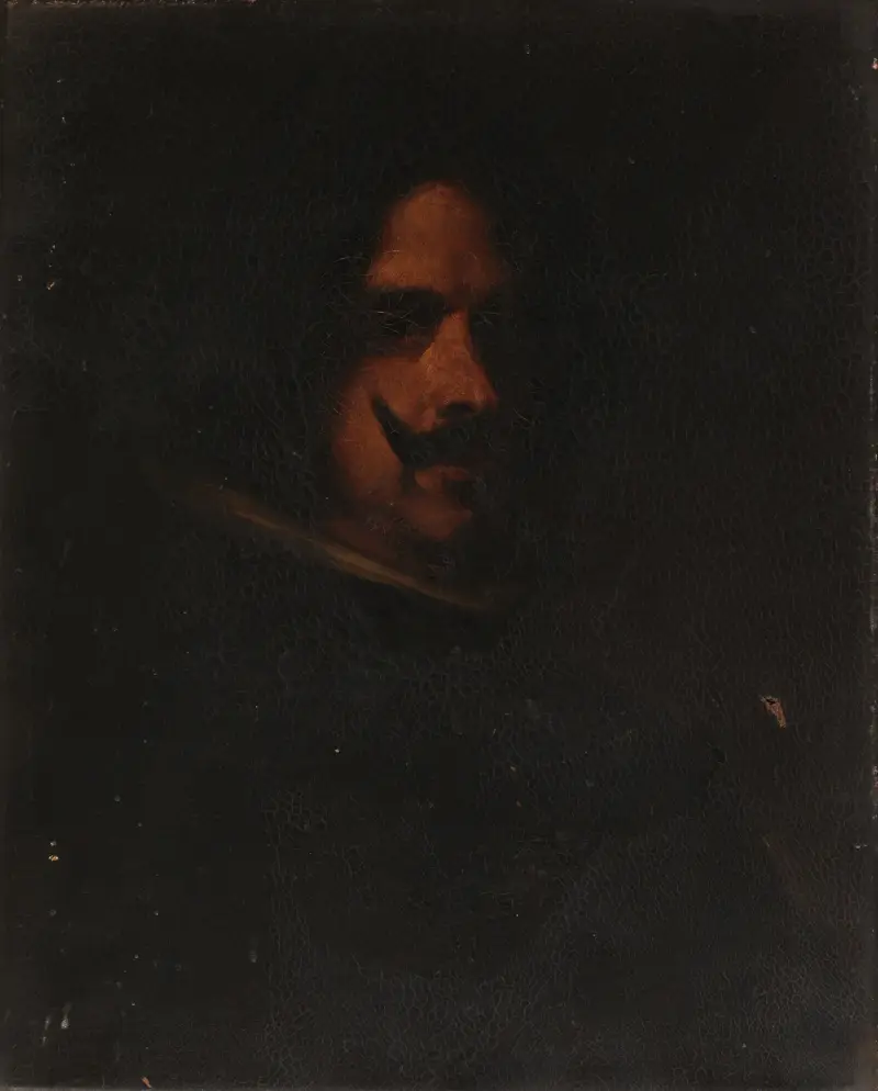 Head of a Man (Copy after Diego Velázquez) av William Merritt Chase