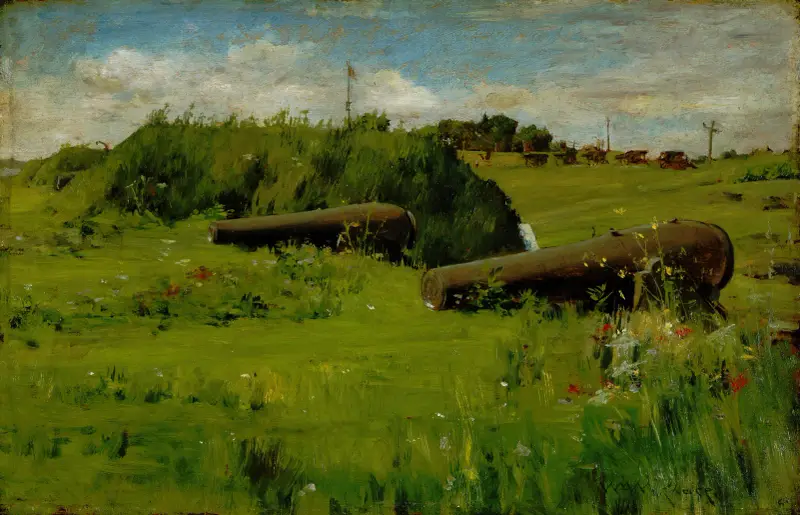 Peace, Fort Hamilton av William Merritt Chase