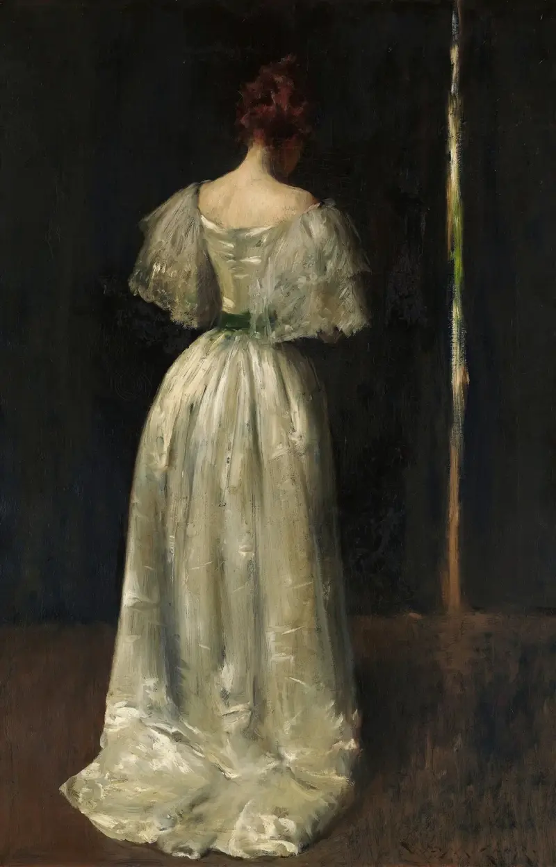 Dame des 17. Jahrhunderts von William Merritt Chase