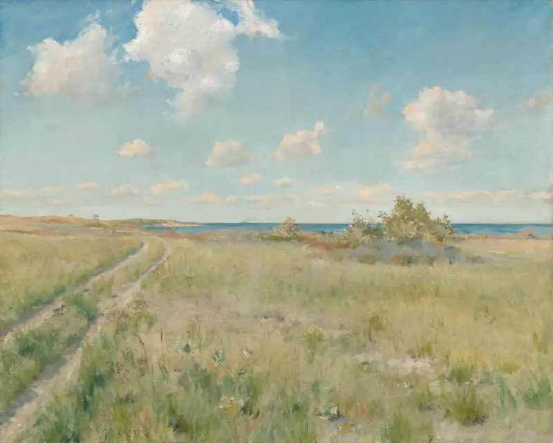 The Old Road to the Sea av William Merritt Chase