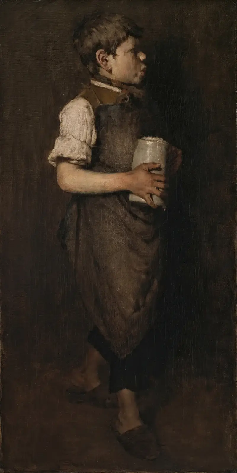 Der pfeifende Junge von William Merritt Chase