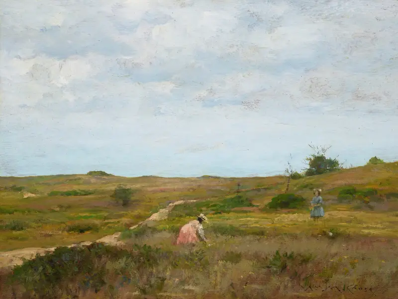 Ohne Titel (Shinnecock Hills, Long Island) von William Merritt Chase