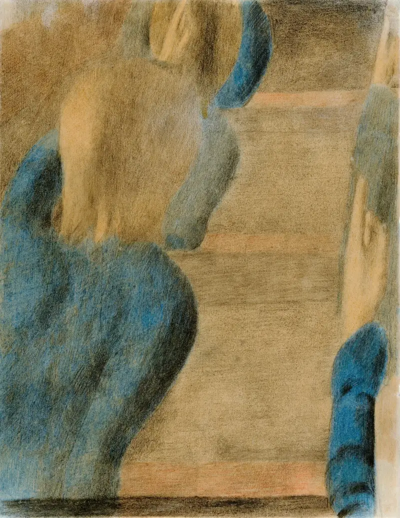 Händehochhaltende (Antworten), Studie IV von Otto Meyer-Amden