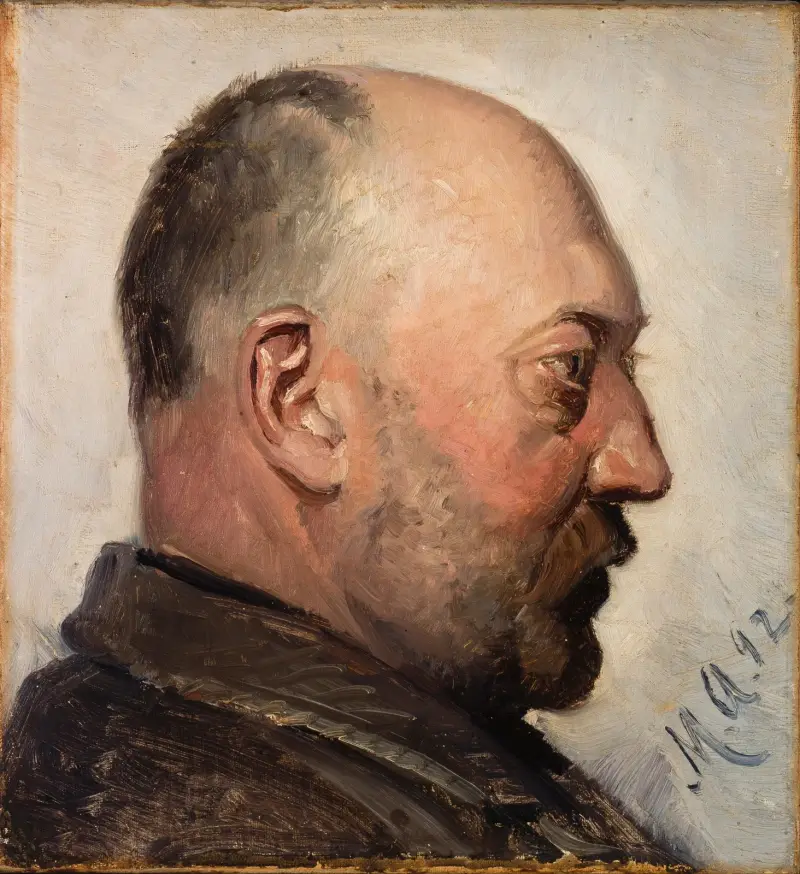 Thorvald Bindesbøll von Michael Ancher