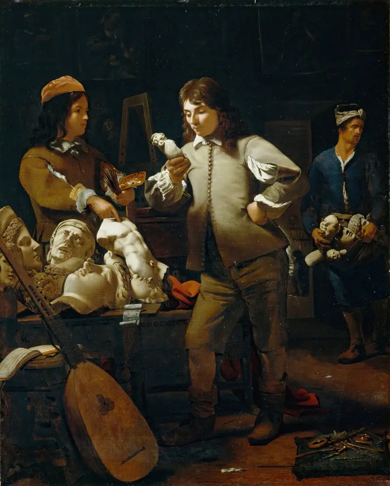 V ateliéru, Michael Sweerts