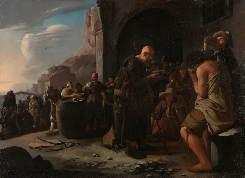 Den Durst stillen von Michael Sweerts