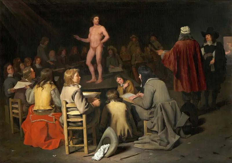 Kreslířská hodina, Michael Sweerts