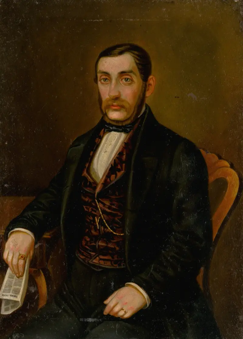 Porträt von Mr. Peter Makovický von Peter Michal Bohúň
