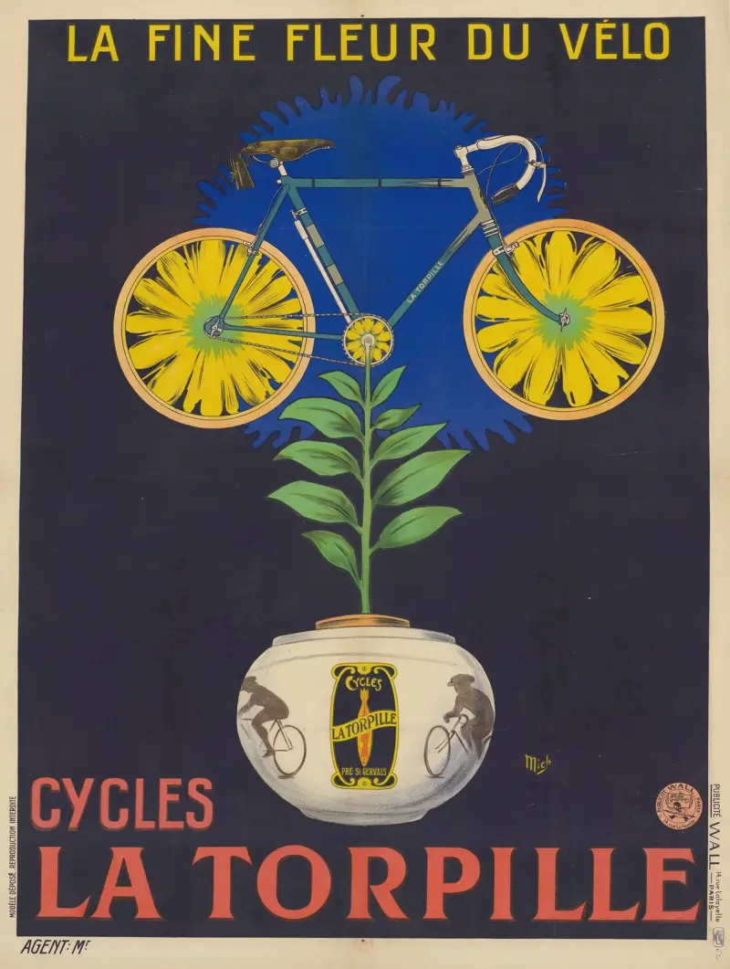 La fine fleur du vélo. Cycles La Torpille av Mich (Michel Liebeaux)