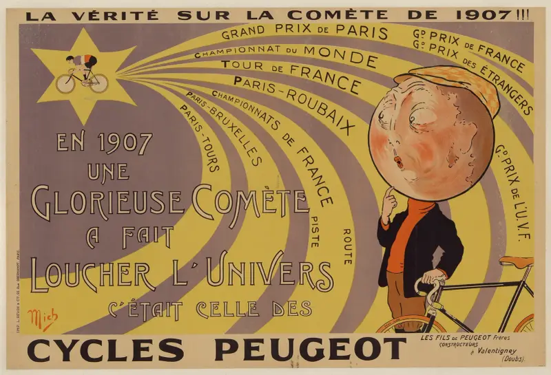 La vérité sur la comète de 1907 Cycles Peugeot av Mich (Michel Liebeaux)