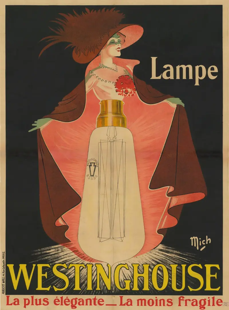 Lampe Westinghouse, la plus élégante, la moins fragile av Mich (Michel Liebeaux)