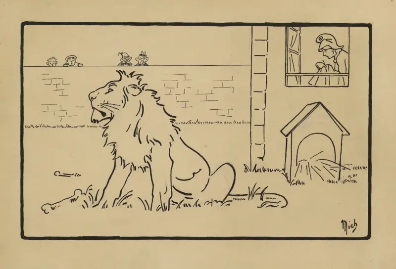 Le ‘Lion’ de garde de l’industrie française av Mich (Michel Liebeaux)