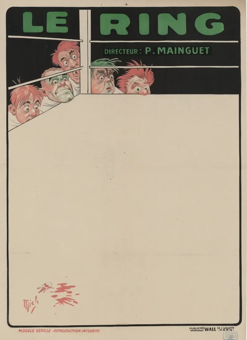 Le Ring. Directeur P. Mainguet av Mich (Michel Liebeaux)