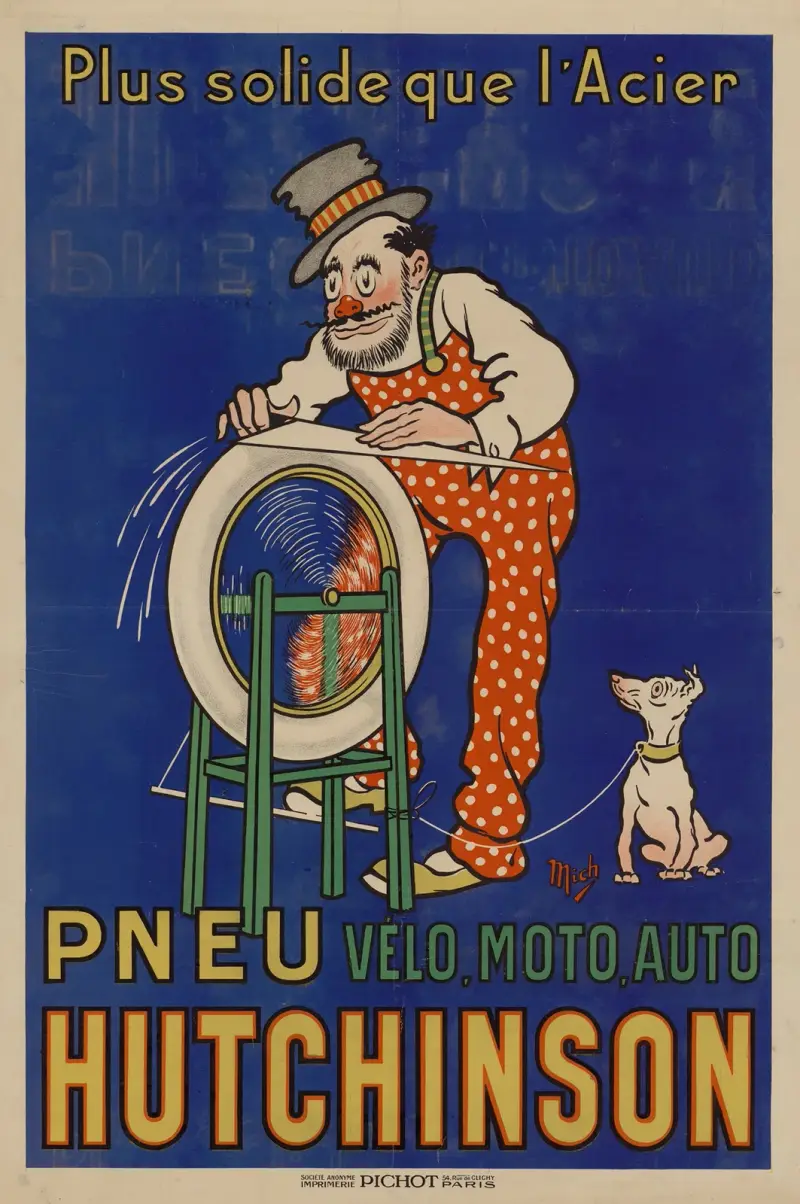 Plus solide que l’acier, pneu Hutchinson av Mich (Michel Liebeaux)