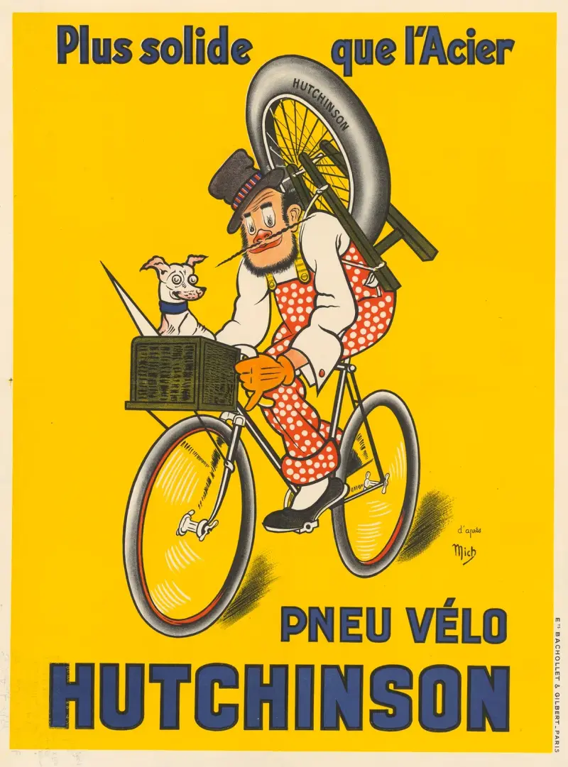 Plus solide que l’acier, pneu vélo Hutchinson av Mich (Michel Liebeaux)