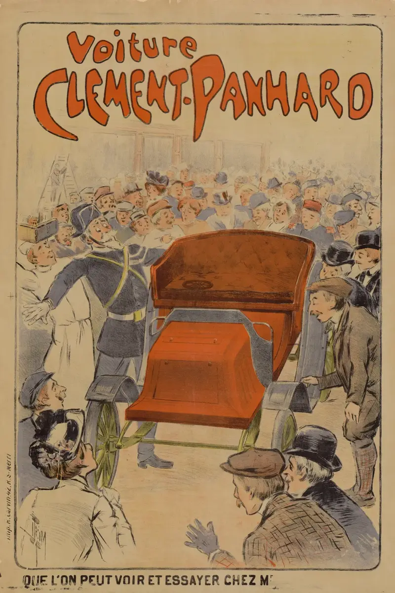 Voiture Clément-Panhard av Mich (Michel Liebeaux)