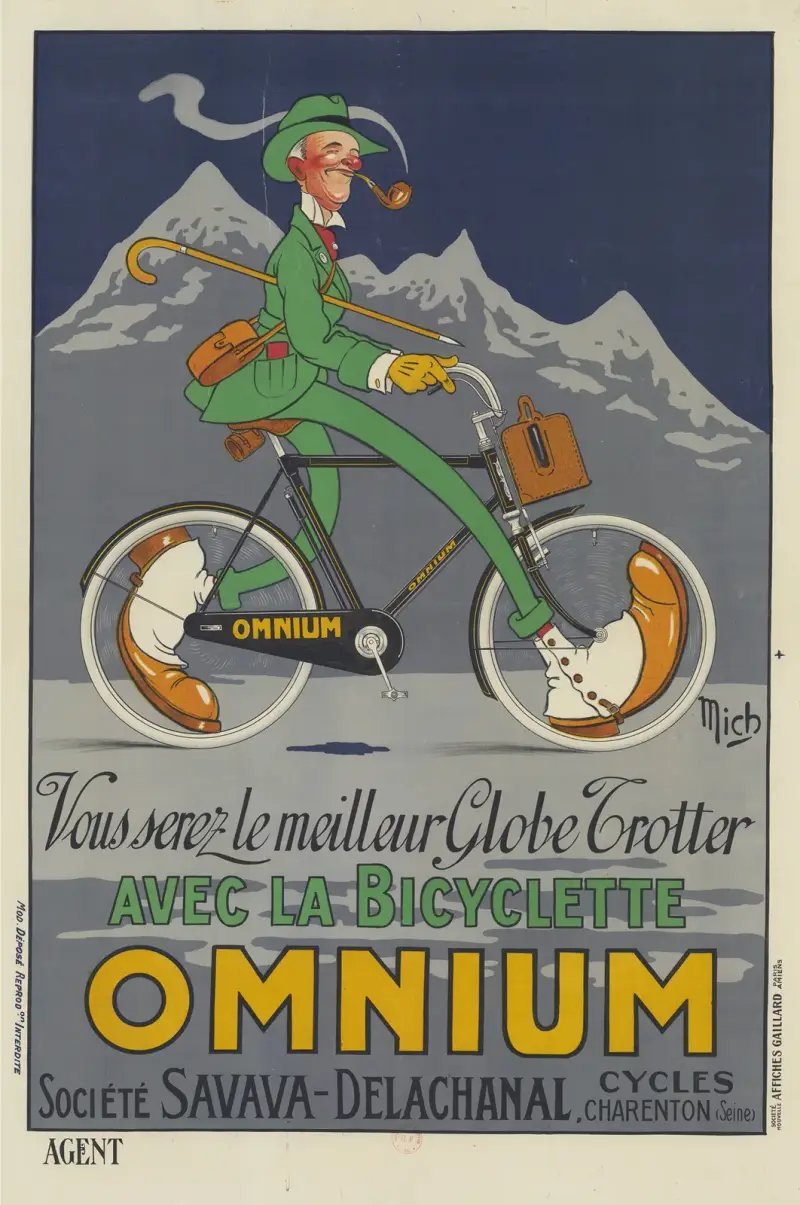 Du kommer att bli den bäste globetrottern med cykeln Omnium av Mich (Michel Liebeaux)