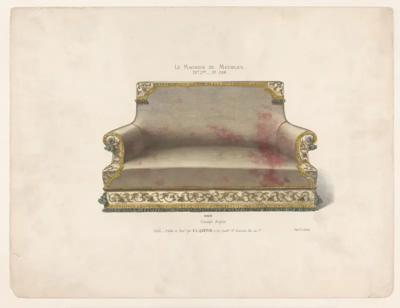 Canapé Anglais av Victor Léon Michel Quétin