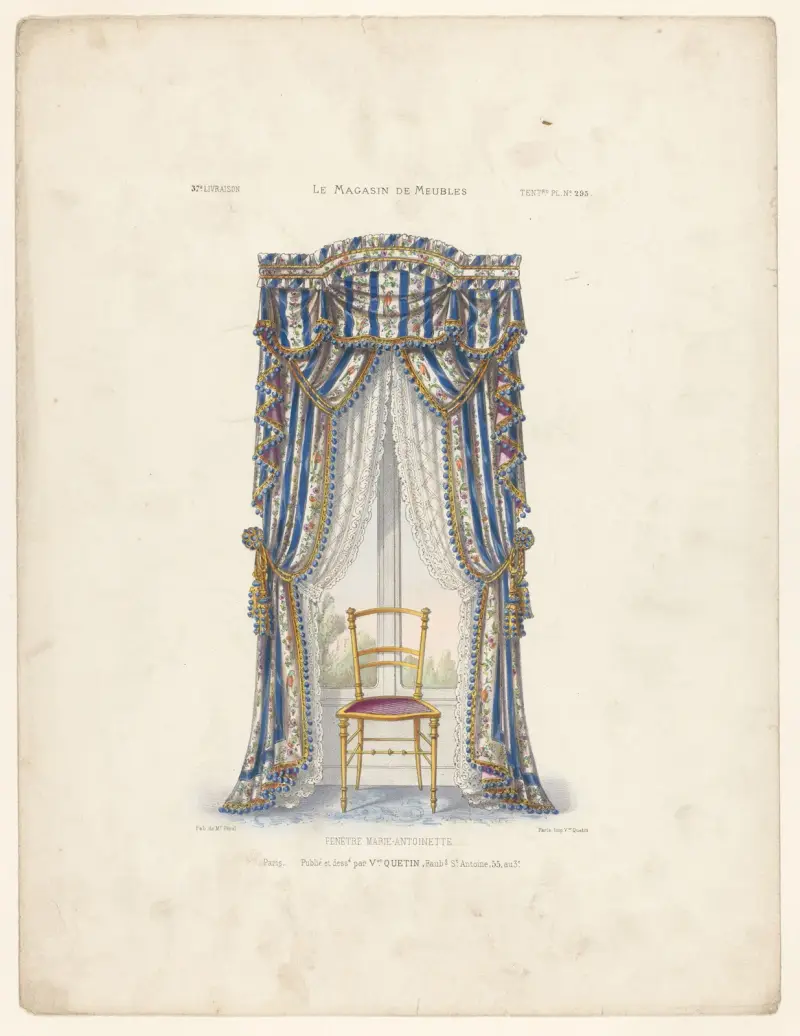 Fenètre Marie-Antoinette av Victor Léon Michel Quétin