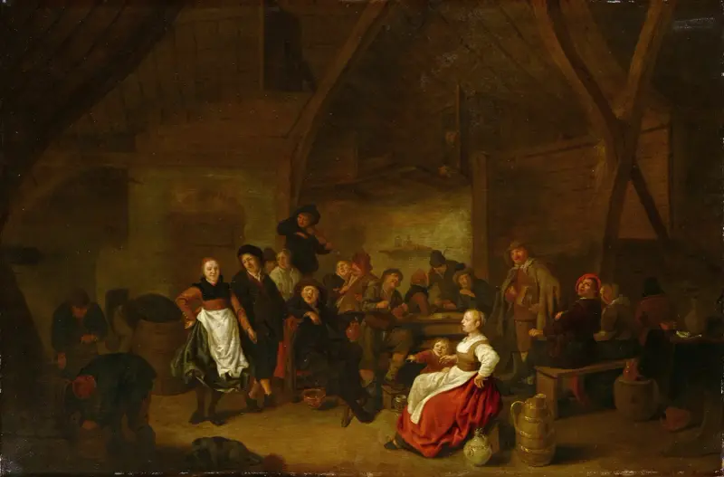 Krogscen, Jan Miense Molenaer