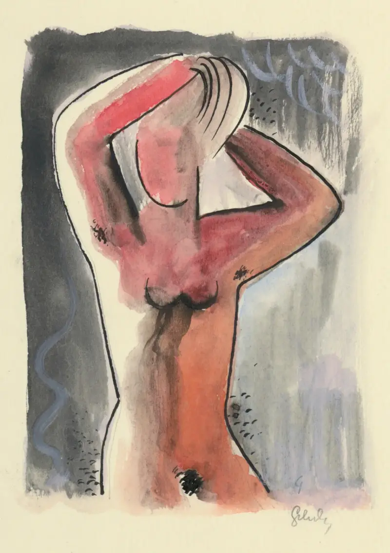 After the bath von Mikuláš Galanda
