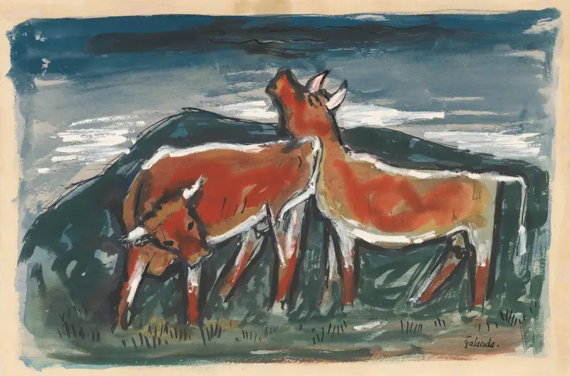 Cows von Mikuláš Galanda