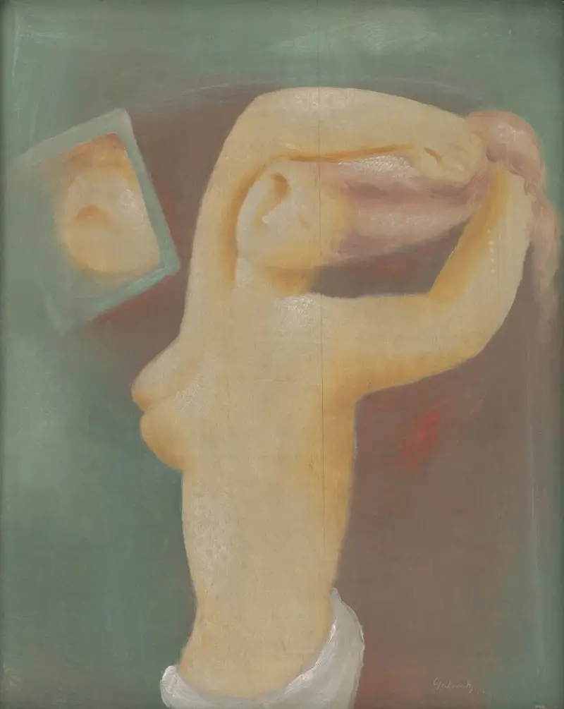 Před zrcadlem, 1933, Mikuláš Galanda