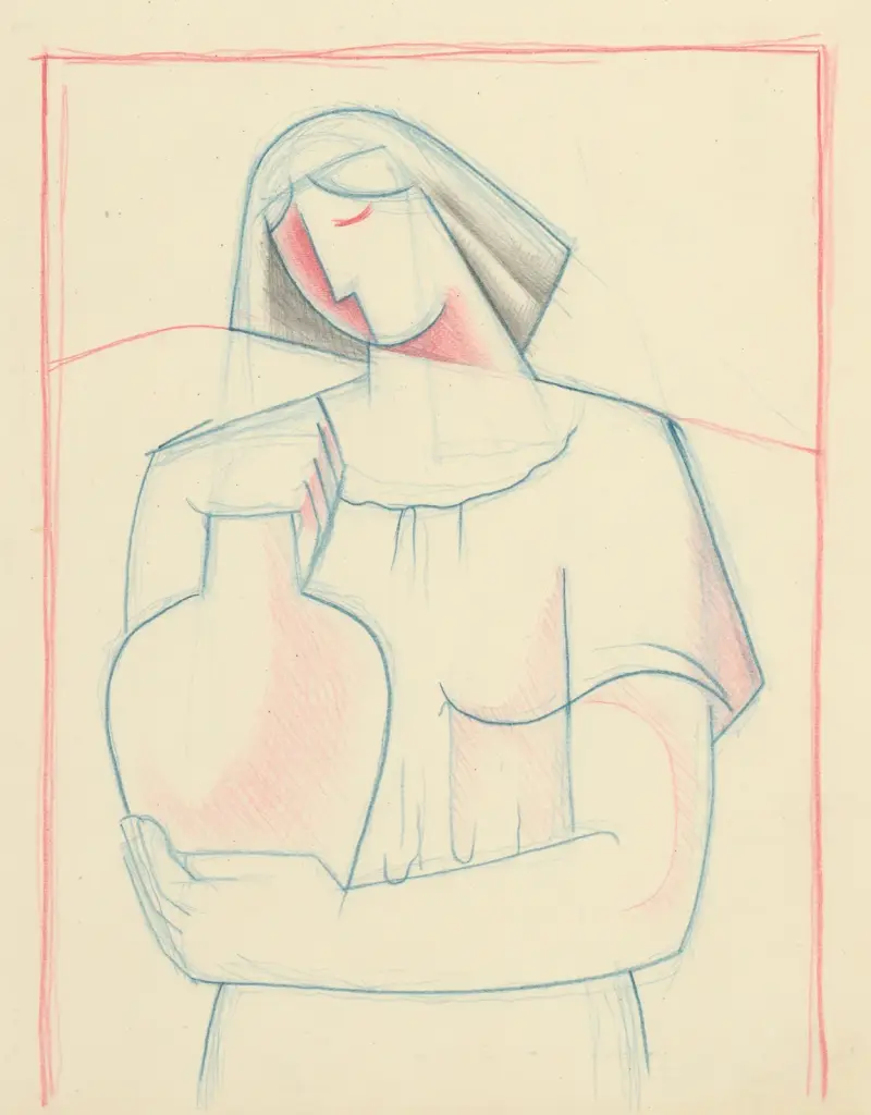 Dziewczyna z dzbanem, 1932 – nr 1, Mikuláš Galanda