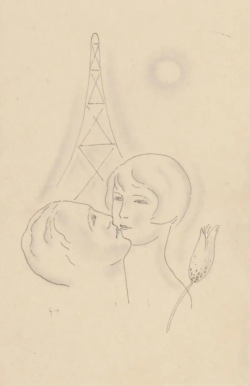 Lovers (Memory of Paris) von Mikuláš Galanda