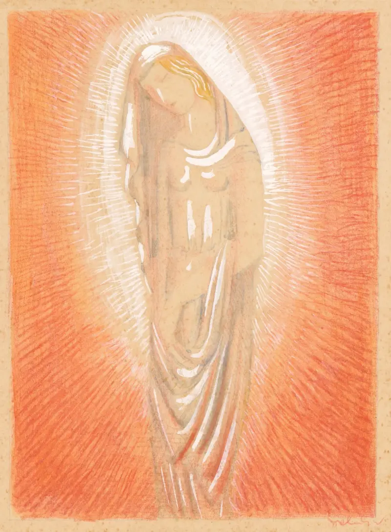 Madonka I., II., III av Mikuláš Galanda