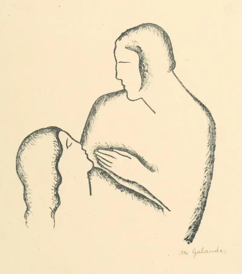 Milenci – I. von Mikuláš Galanda