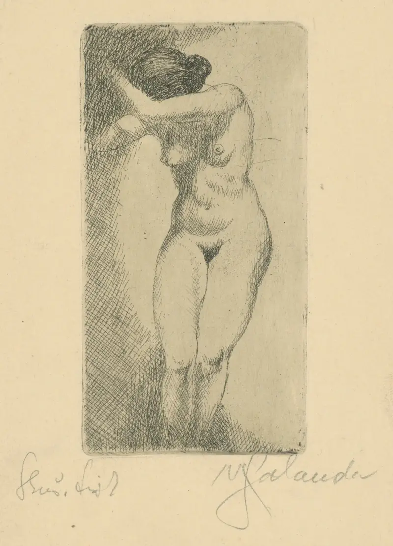 Nude von Mikuláš Galanda